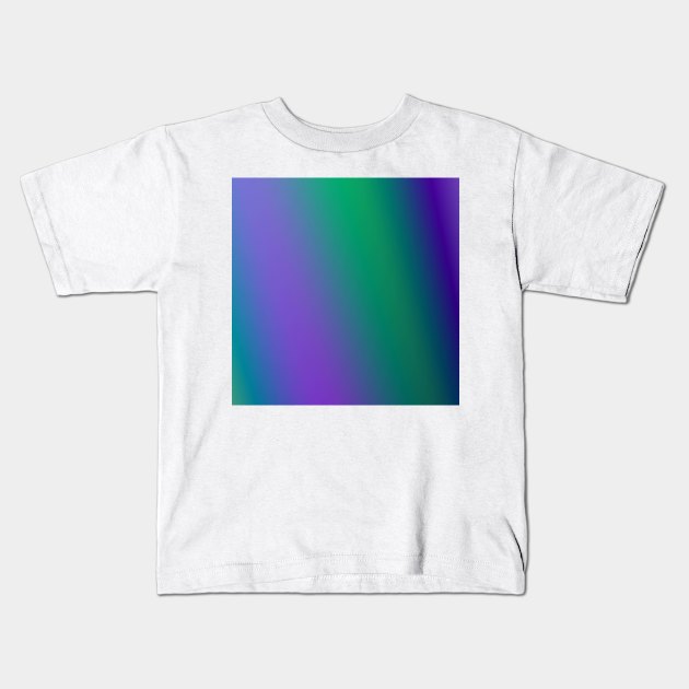 blue green purple texture art Kids T-Shirt by creatilory